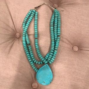 Authentic turquoise necklace